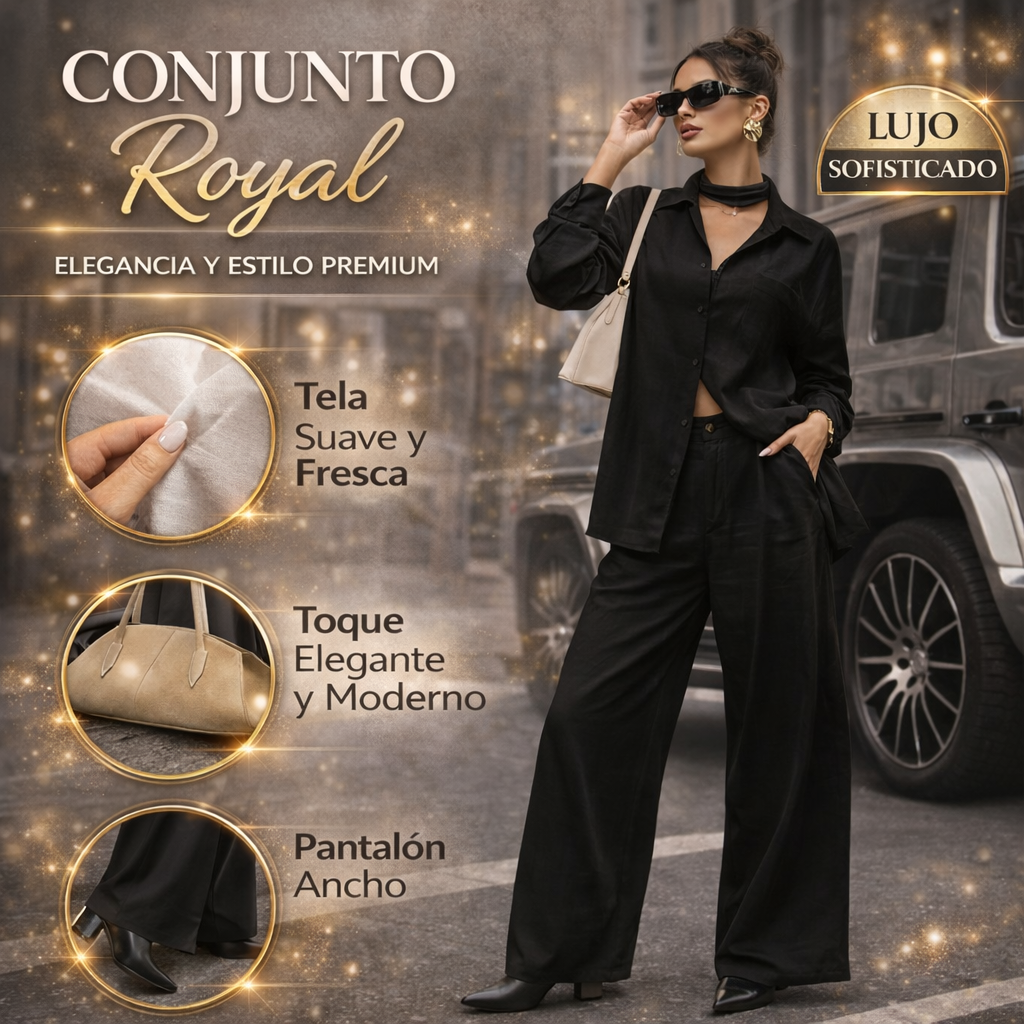 ✨ Conjunto Royal® | Elegancia que impone presencia