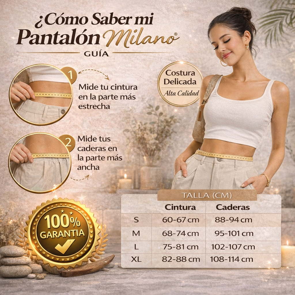 ✨ Pantalón Élite Milano® | Elegancia relajada que estiliza sin esfuerzo
