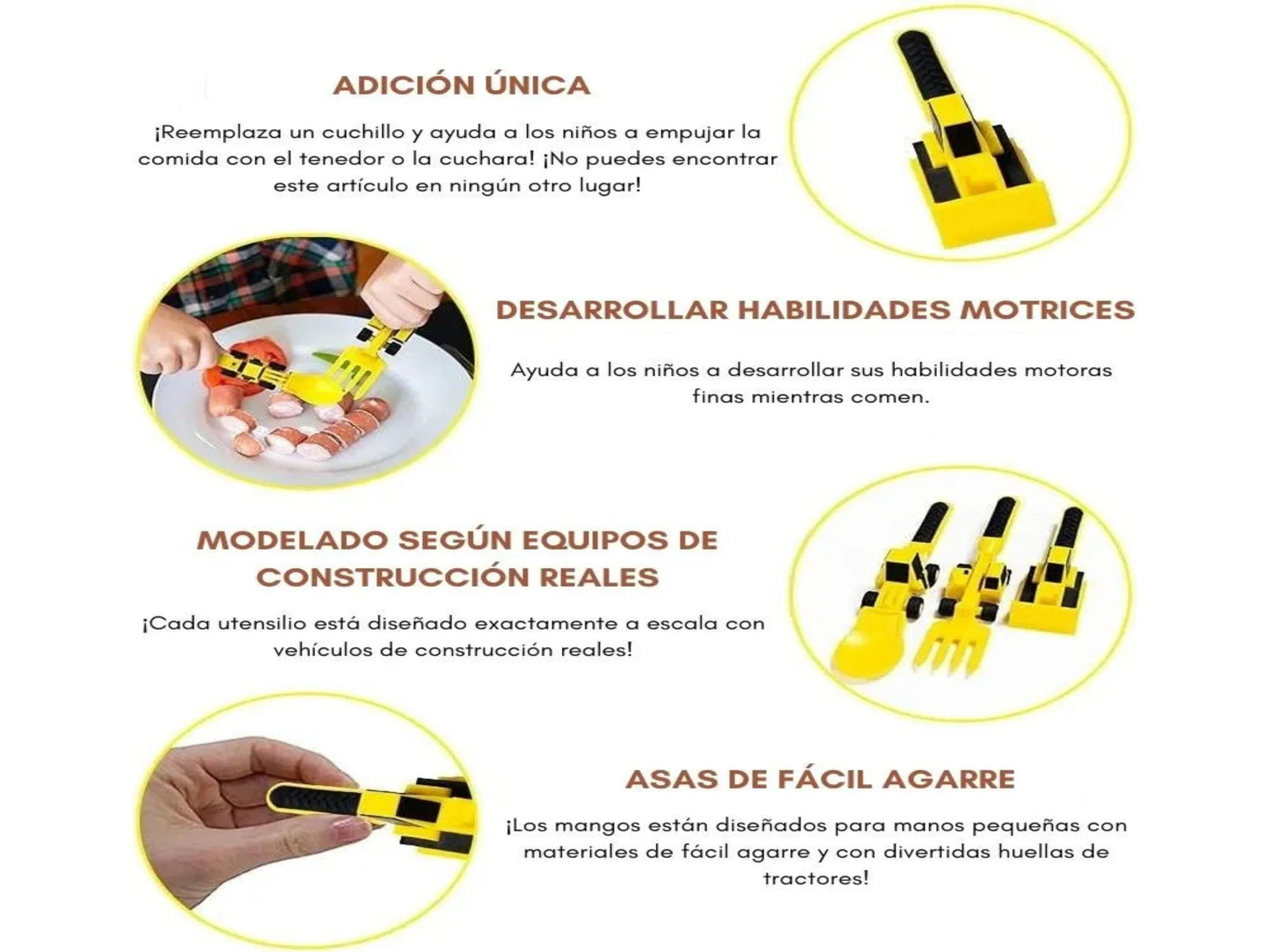 CUBIERTOS PARA NIÑOS