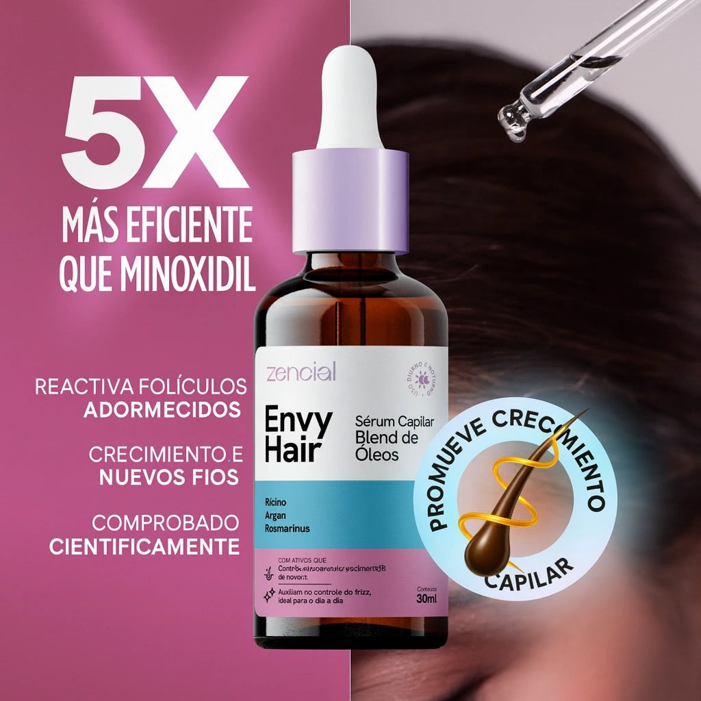 Envy Hair | Serum para el Crecimiento del Cabello