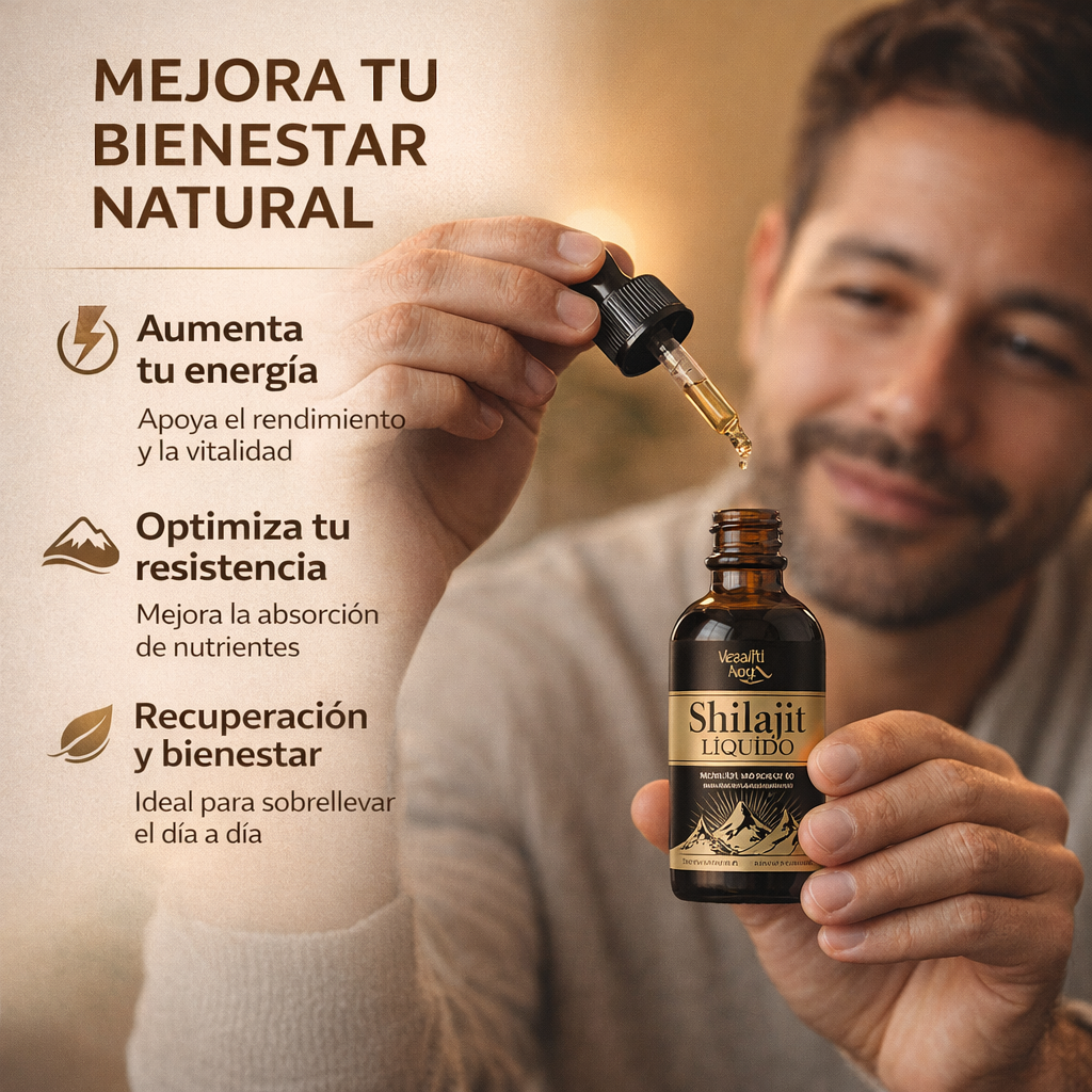 Gotas de Shilajit - Despierta tu Libido