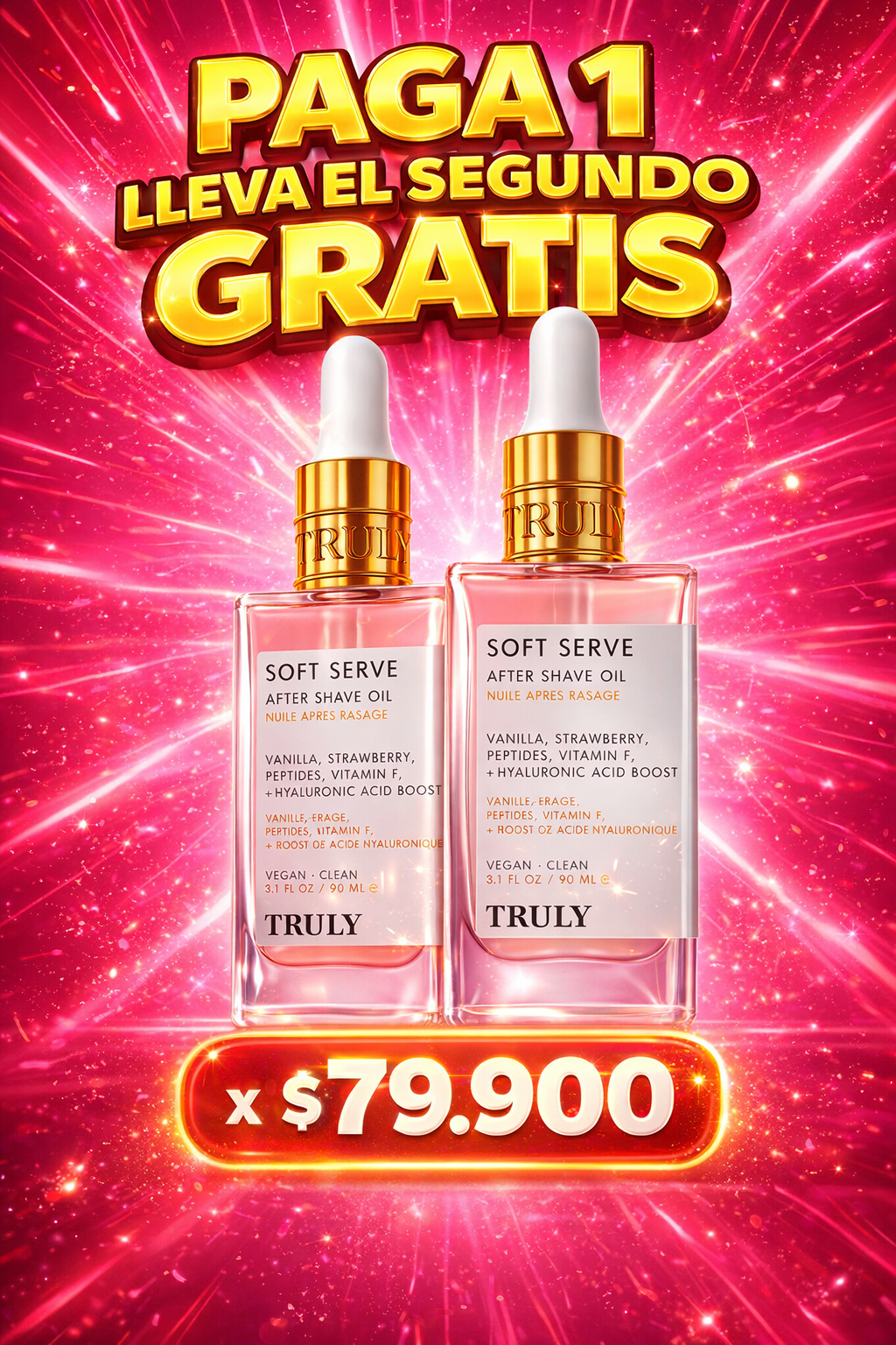 Truly Soft Serve PAGA 1 LLEVA EL SEGUNDO GRATIS
