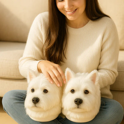 Pantuflas de Perro Súper Realistas — Siéntete como si caminaras con tu perro en cada paso 🐶