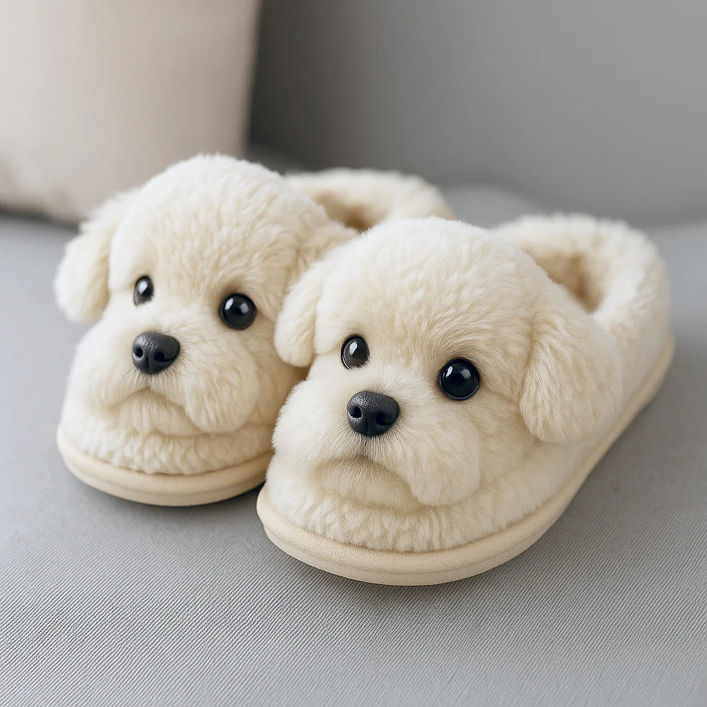 Pantuflas de Perro Súper Realistas — Siéntete como si caminaras con tu perro en cada paso 🐶