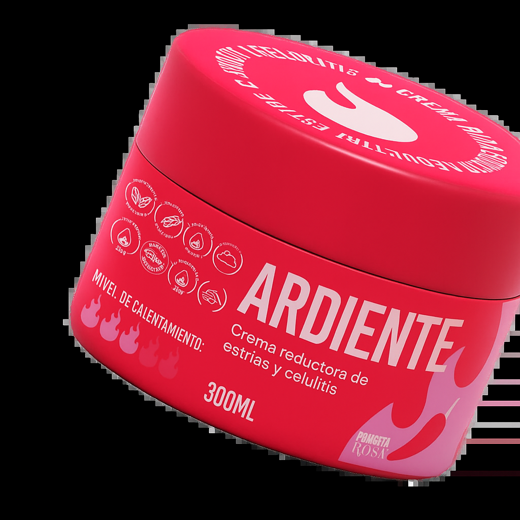 Ardiente - Crema Reductora, reductora y eliminadora de estrias
