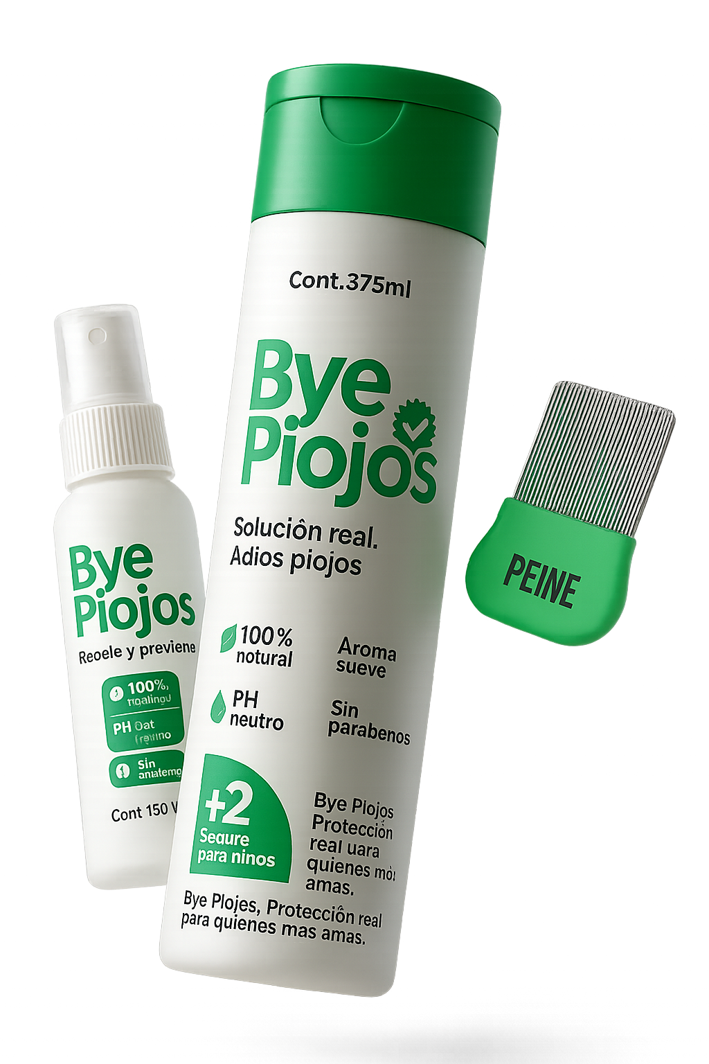 Kit Bye piojos