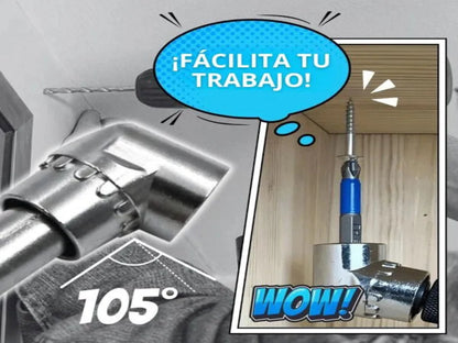 ADAPTADOR TALADRO 90°
