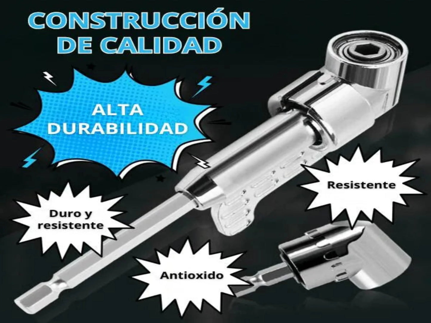 ADAPTADOR TALADRO 90°