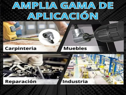 ADAPTADOR TALADRO 90°