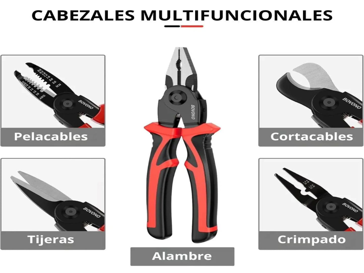 ALICATE DE PUNTA INTERCAMBIABLE