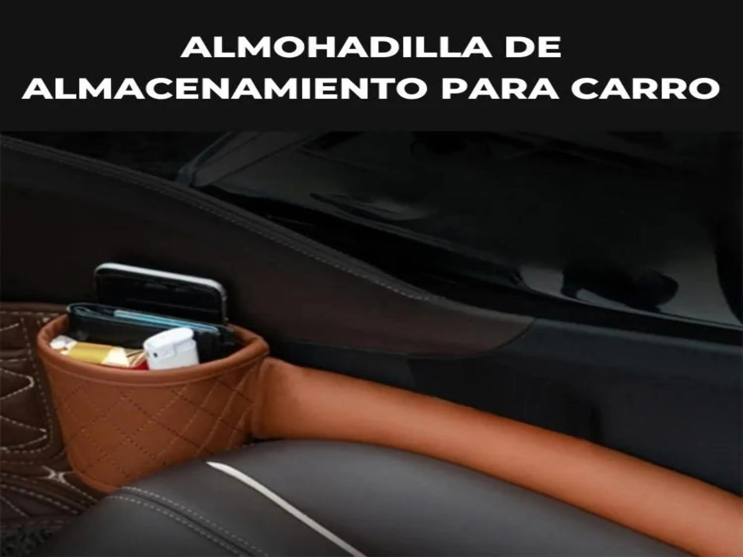ALMOHADILLA DE ALMACENAMIENTO PARA CARRO (1 PAR)