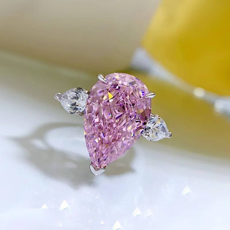 ANILLO DE DIAMANTE ROSA