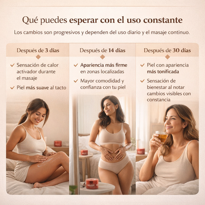 Ardiente PRO 2X1 - Crema Reductora, reductora y eliminadora de estrias