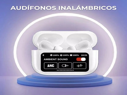 AUDÍFONOS INALÁMBRICOS CON PANTALLA