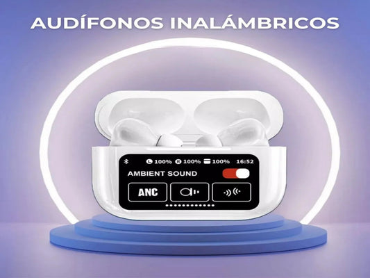 AUDÍFONOS INALÁMBRICOS CON PANTALLA