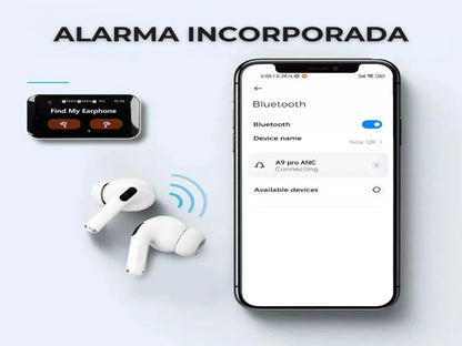 AUDÍFONOS INALÁMBRICOS CON PANTALLA