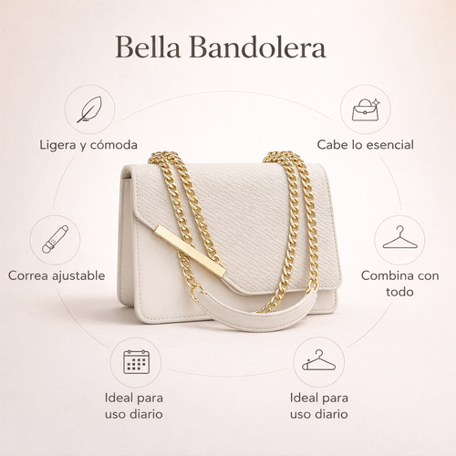 Bella Bandolera | El bolso cómodo y bonito que sí usarás todos los días