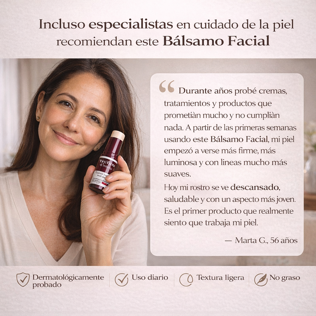 Balsamo Facial - El bálsamo que revive la piel cansada