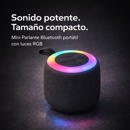 Mini Parlante BeatWave | Música potente en cualquier lugar, sin complicaciones
