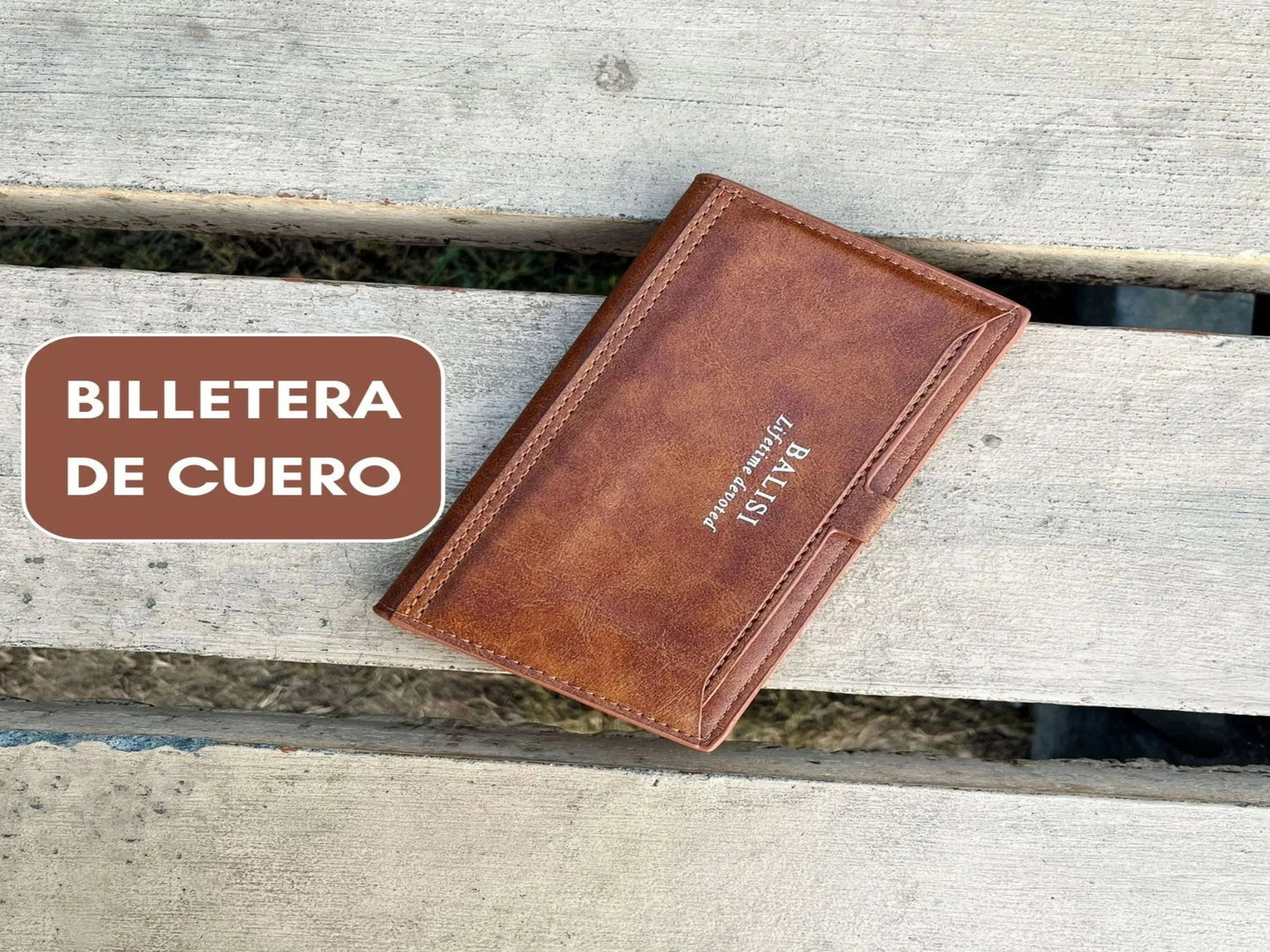 BILLETERA DE CUERO
