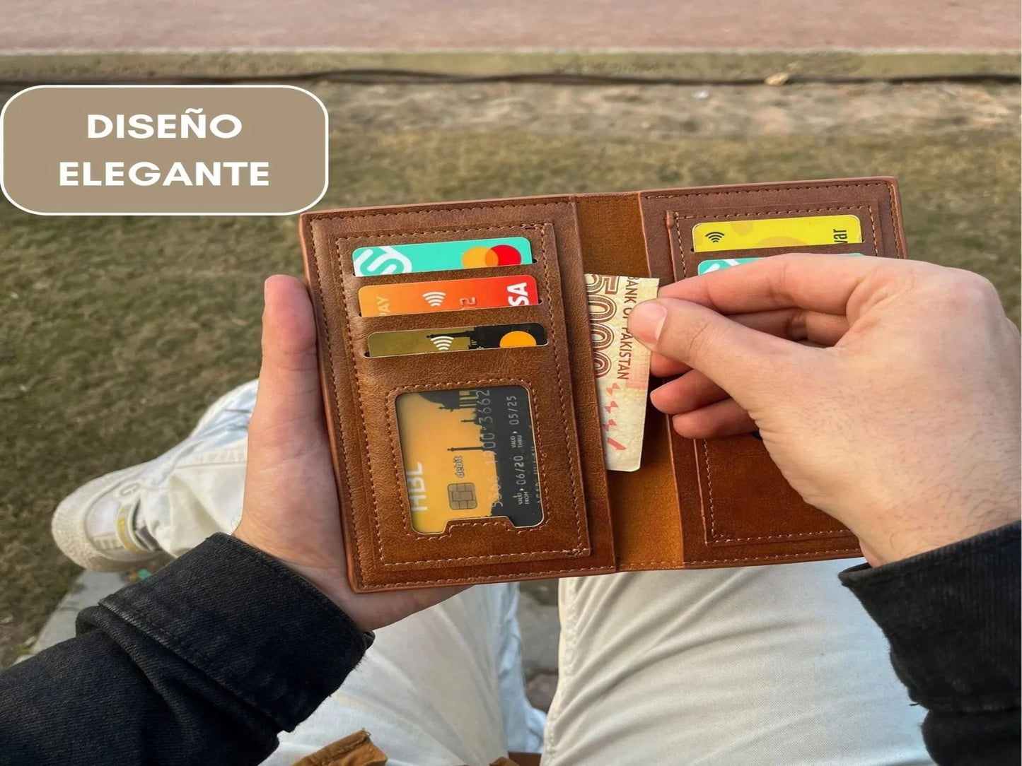 BILLETERA DE CUERO