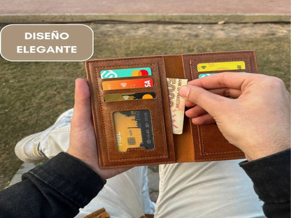 BILLETERA DE CUERO