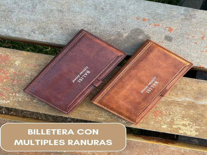 BILLETERA DE CUERO
