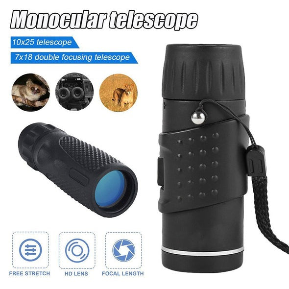 MONOCULAR TELÉSCOPICO PORTABLE