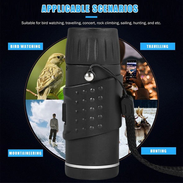 MONOCULAR TELÉSCOPICO PORTABLE