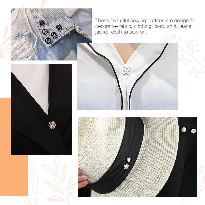 BOTONES PARA ROPA X 6