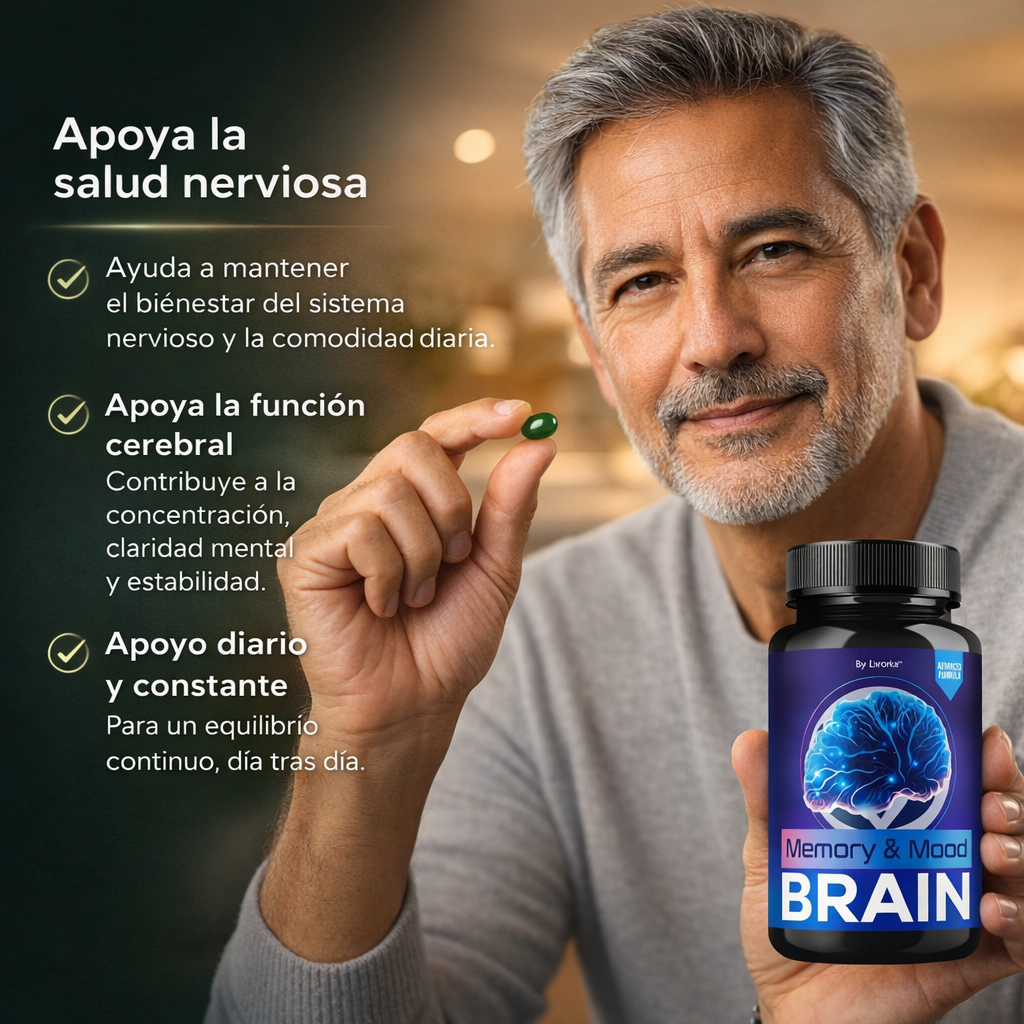 M&M Brain® | Reduce el hormigueo nervioso que no te deja estar tranquilo