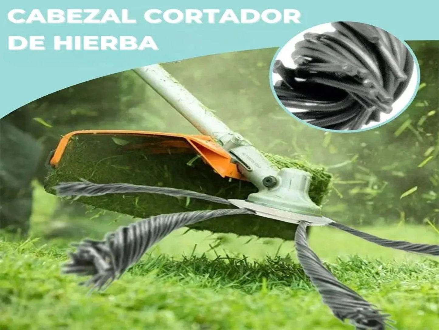CABEZAL CORTADOR DE HIERBA