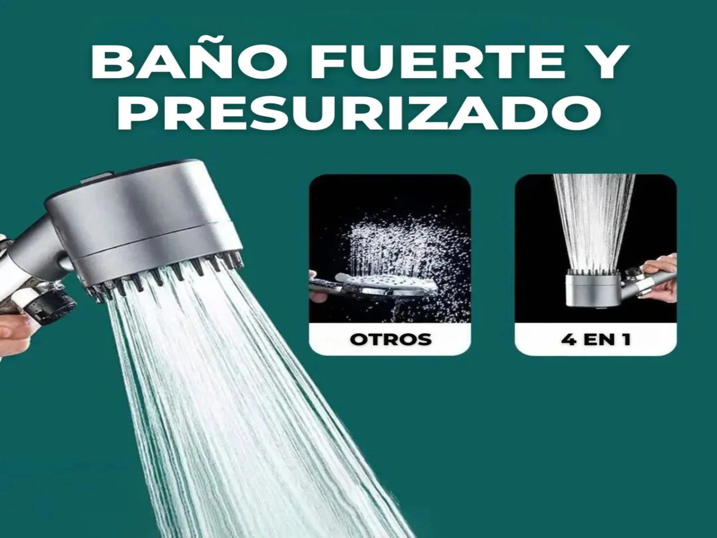 CABEZAL DUCHA 4 EN 1