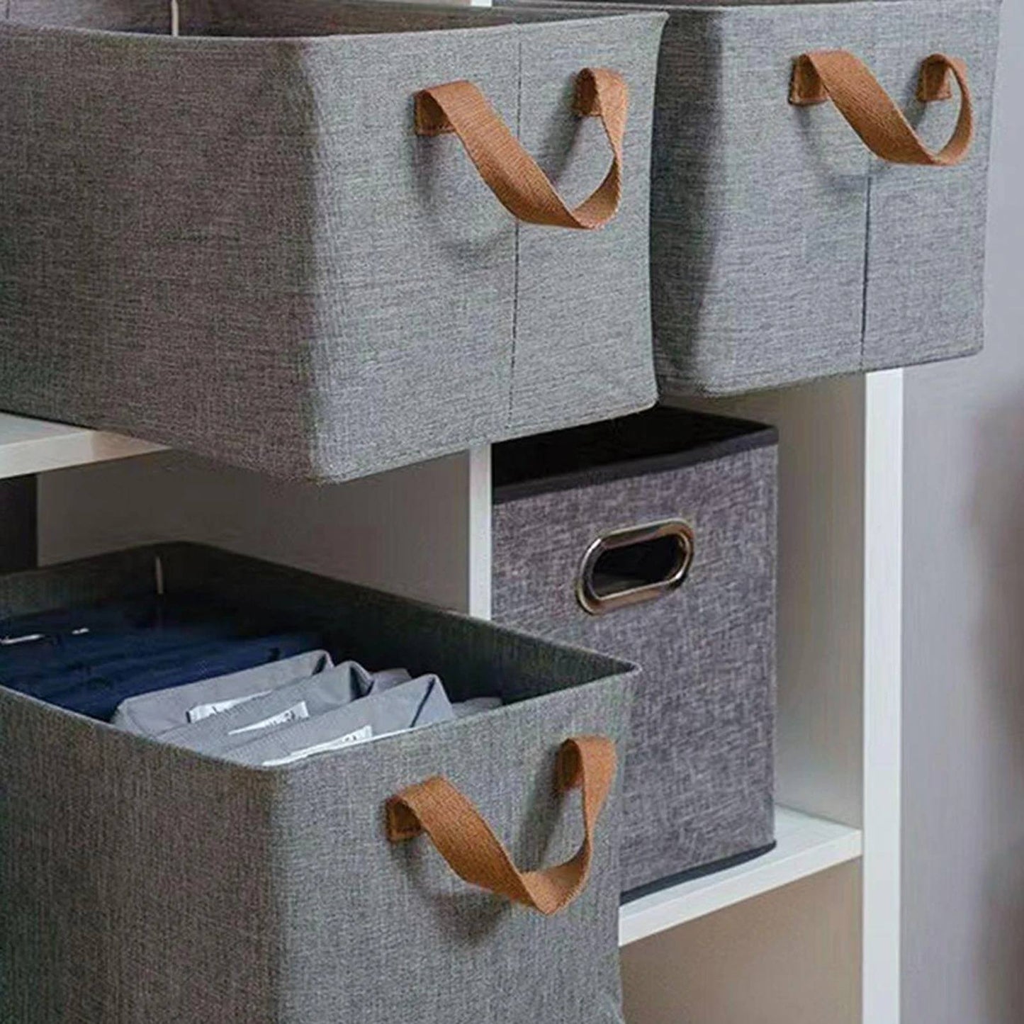 CAJA PLEGABLE PARA ROPA X 4