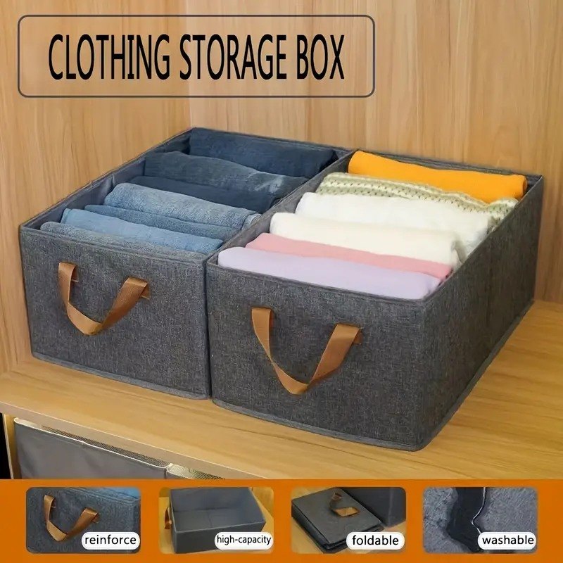 CAJA PLEGABLE PARA ROPA X 4