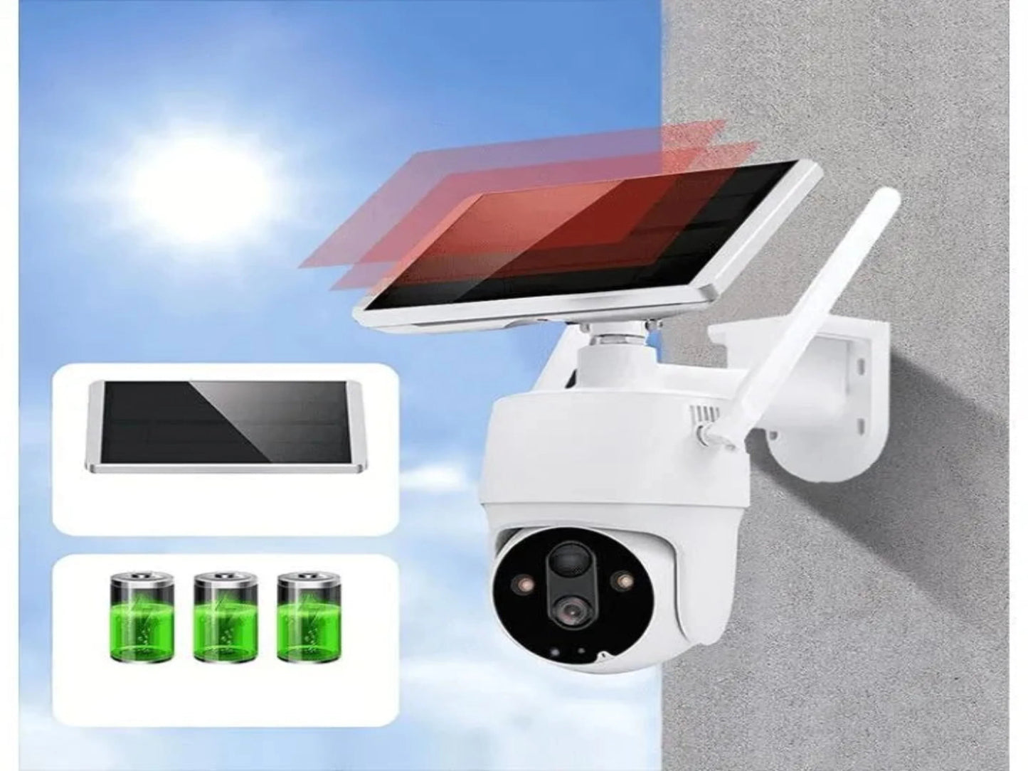 CÁMARA DE SEGURIDAD SOLAR