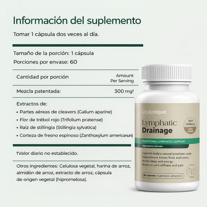 Linfo-Glow™ | Drenaje Linfático - Elimina Exceso de Fluidos y Toxinas  🌿 Oferta 2x1 HOY
