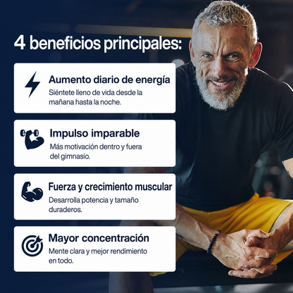 Cápsulas T1 - Impulso de Testosterona
