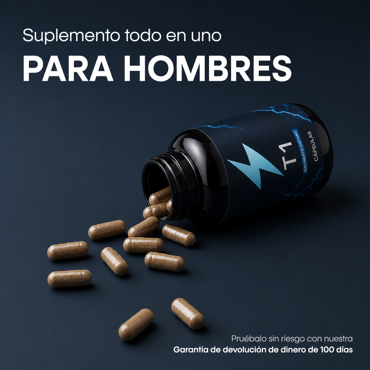 Cápsulas T1 - Impulso de Testosterona