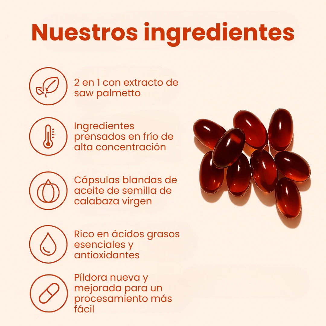 CAPSULAS DE SEMILLAS DE CALABAZA