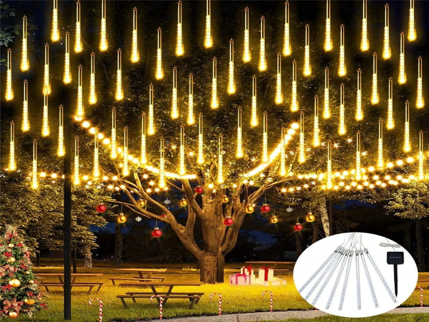 CASCADA LUCES NAVIDEÑAS