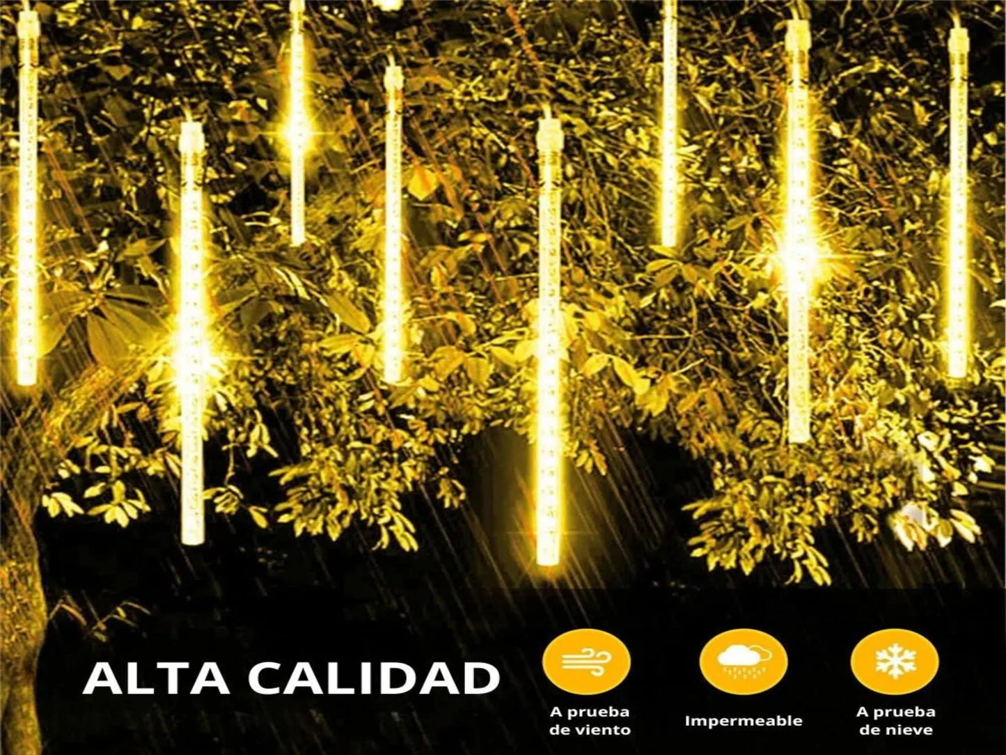 CASCADA LUCES NAVIDEÑAS