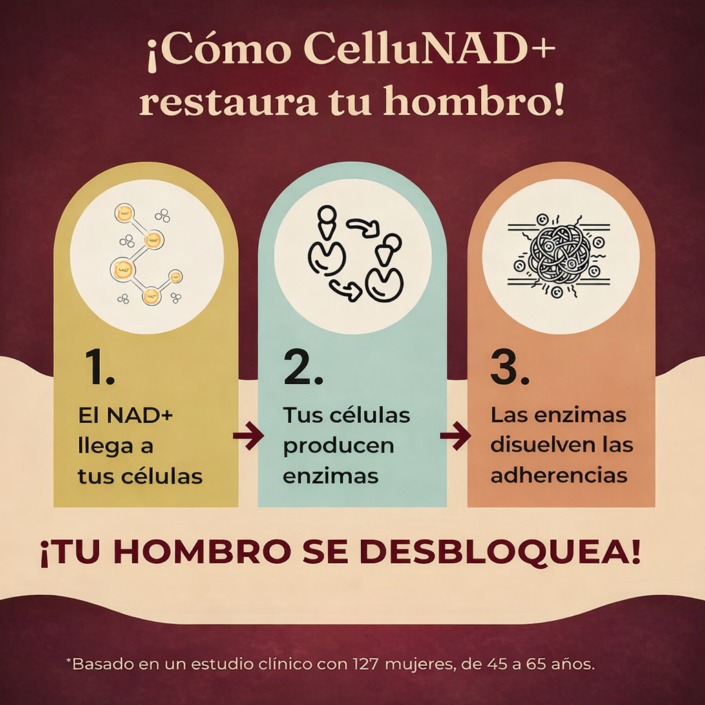 CelluNAD+ De hombro congelado a movilidad total