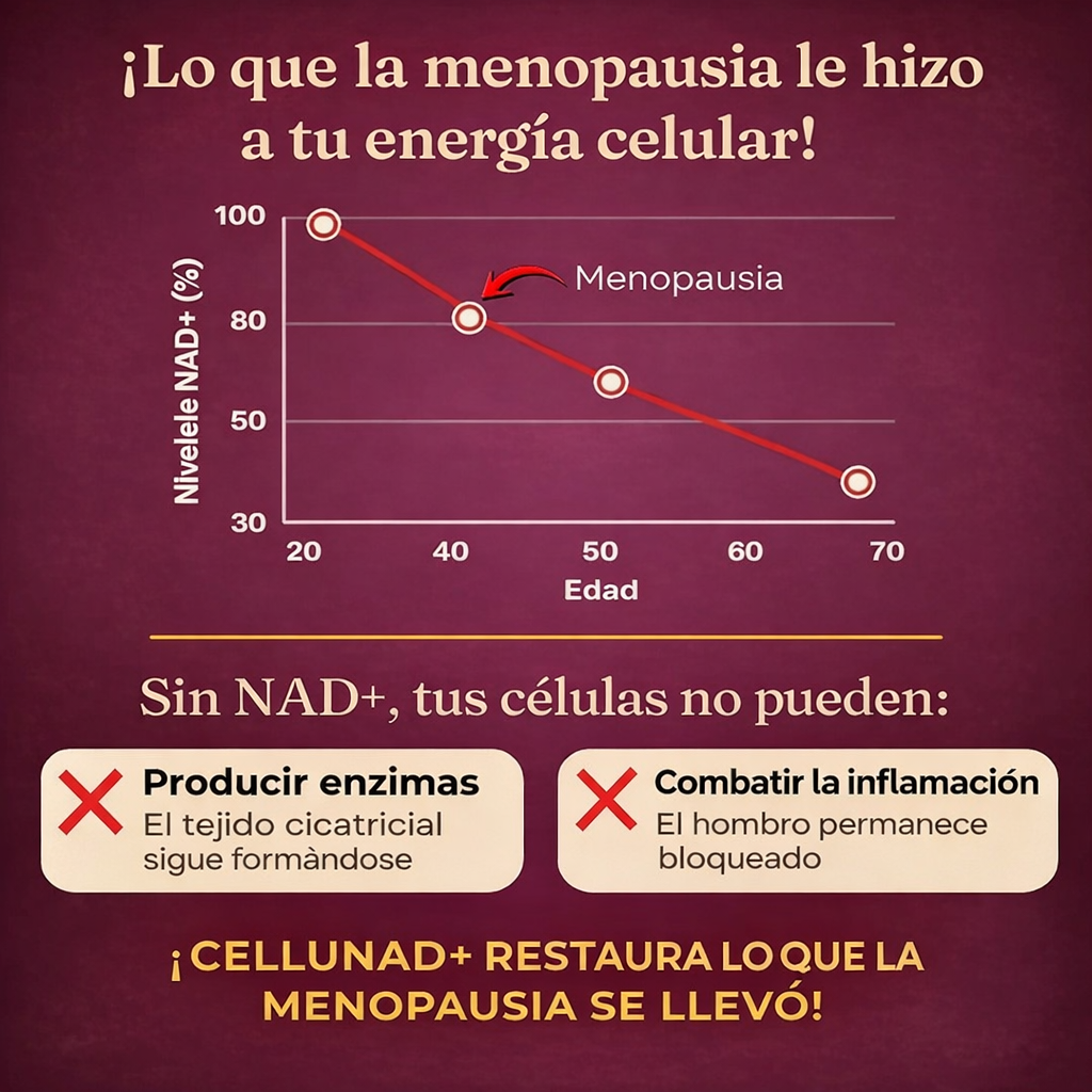 CelluNAD+ De hombro congelado a movilidad total