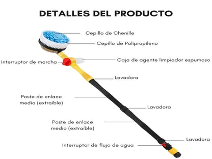 CEPILLO PARA LAVADO DE CARRO