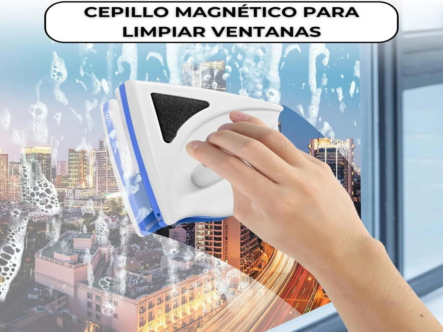 CEPILLO MAGNÉTICO PARA VENTANAS