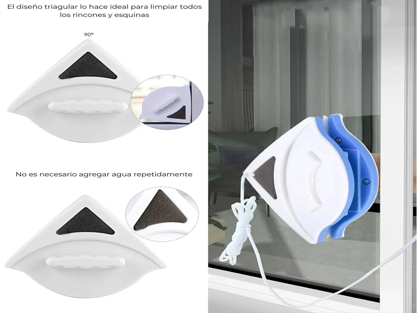 CEPILLO MAGNÉTICO PARA VENTANAS