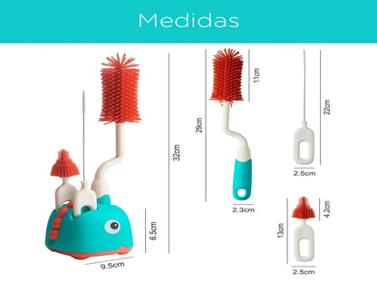 KIT CEPILLO LAVA TETERO