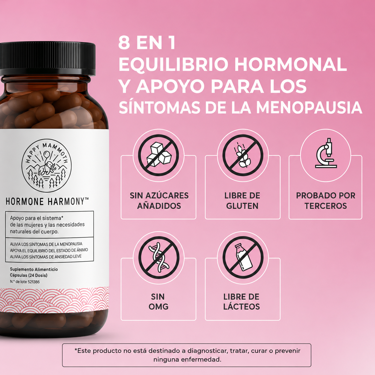 HORMONE HARMONY™ | ¿Cansancio, grasa abdominal y cambios de humor constantes?