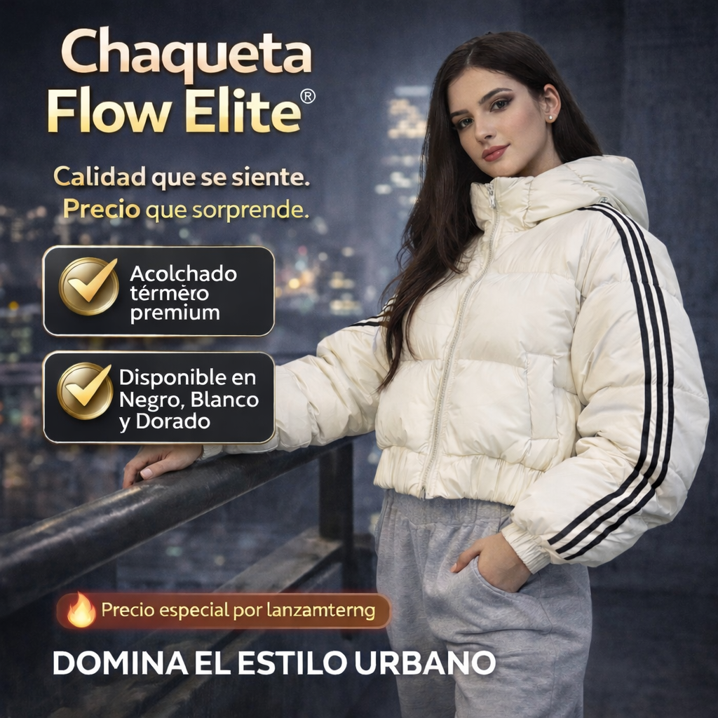 🖤 Chaqueta Flow Élite® | El plus que transforma tu outfit